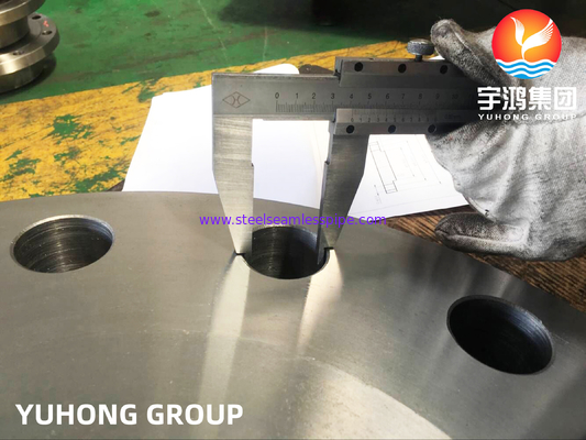 ASTM A182 F22 UNS K21590 맹인플랜지 합금 강 RF 표면 B16.5