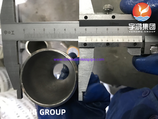 ASTM A815 UNS S32750 슈퍼 듀플렉스 철강 파이프 부착 컨센트릭 리듀서