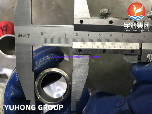 ASTM A815 UNS S32750 슈퍼 듀플렉스 철강 파이프 부착 컨센트릭 리듀서