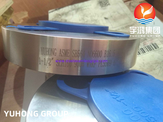 ASTM B564 인코넬 600 / UNS N06600 니켈 합금 강철 가조 용접 목 플랜지