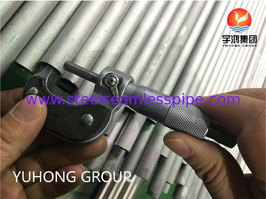 ASTM B622 하스텔로이 C276 니켈 합금 고 녹기점으로 산화 및 부패에 저항하기 위한 꿰매지 없는 튜브