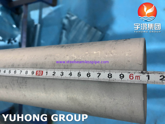 ASTM A789 UNS S32205 해수 해산용 듀플렉스 스테인리스 스틸 튜브