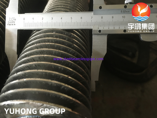 탄소 강철 U Bend HFW 핀 튜브 ASTM A106 Gr.B 열 교환기