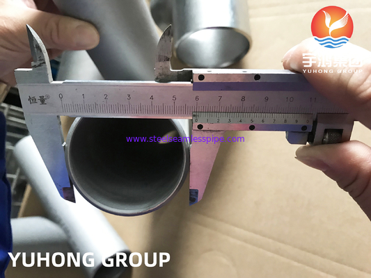 듀플렉스 스틸 ASTM A815 S31803, Y 모양 티, Butt 웰드 파이프 피팅 B169