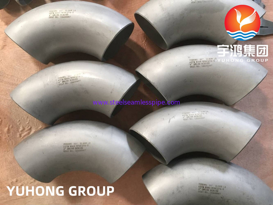 ASTM B366 UNS N10276 / 하스텔로이 C276 팔꿈치 하스텔로이 스틸 부트웰드 부착