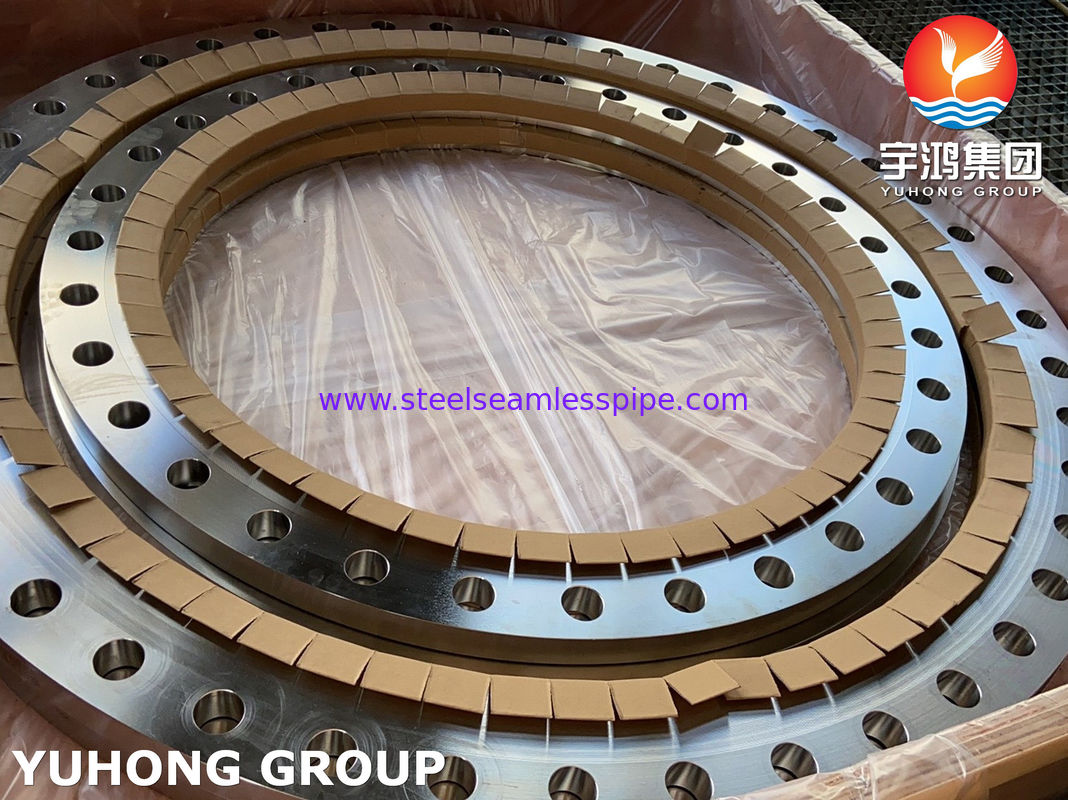 ASTM A240 합금 904L / UNS N08904 AWWA C207 물공사용 반지형 플랜지