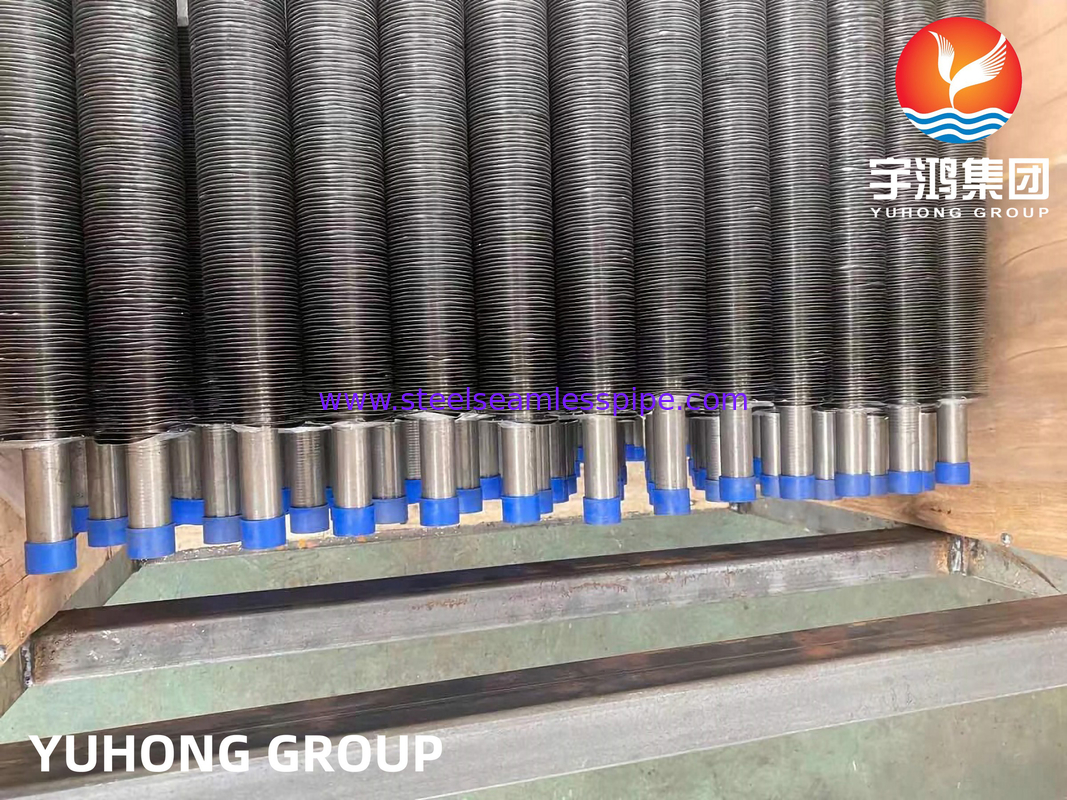 G 타입 핀 튜브 ASME SB163 NO4400 열 전달 경식 저항성