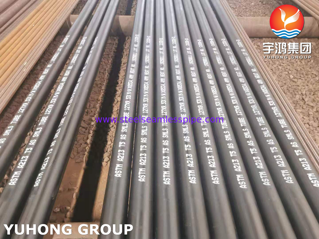 보일러 튜브 ASTM A213 등급 T5 합금강 무縫管
