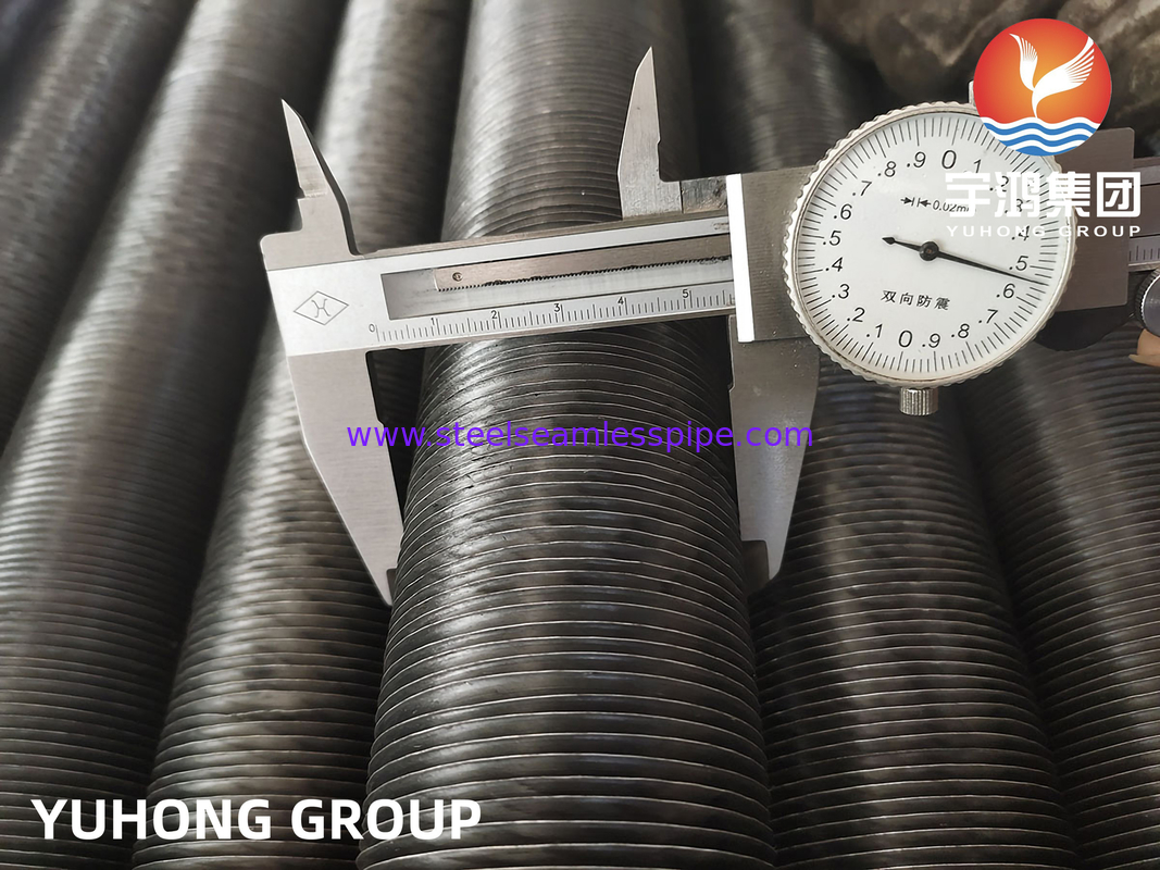 ASTM A179 G-타입 핀 관 핀 알루미늄 1060년은 핀형 관을 끼워 넣었습니다
