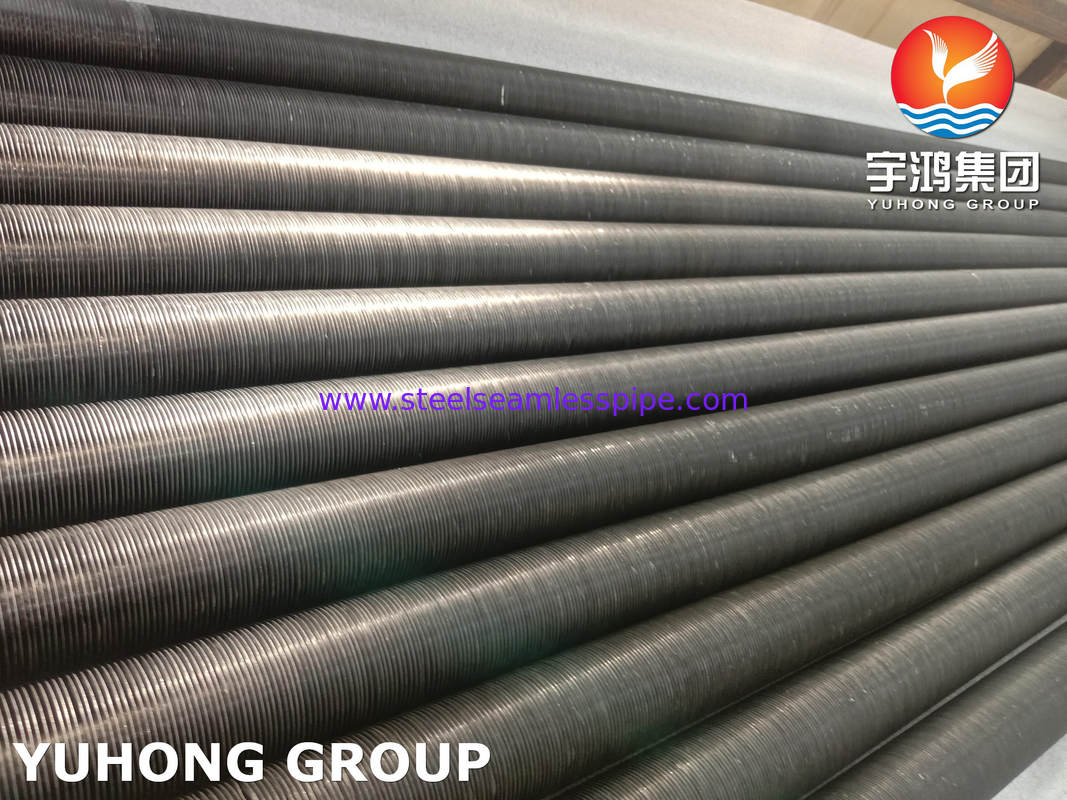 G형 핀 튜브 ASME SB163 Monel 400/UNS N04400 알루미늄 핀을 탑재한 베이스 튜브