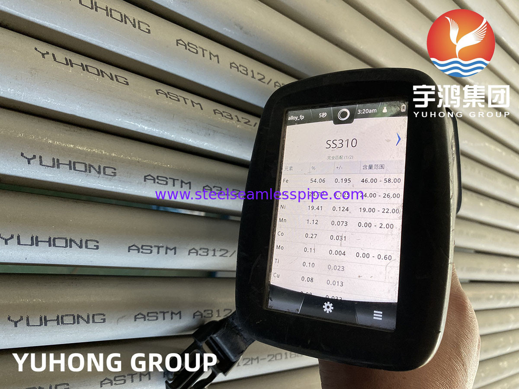 ASME SA2312 TP310S∙ ASTM A312 TP310S TP310H 310S 310MoLN 석유 및 가스 산업용 스테인리스 스틸 파이프