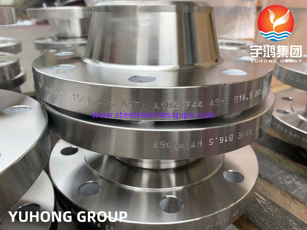 B16.5 단조 플랜지 ASTM A182 F44 S31254 SMO254 용접 목 RF FF