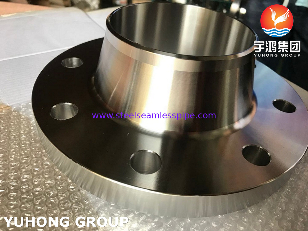 ASTM A182 F60, UNS S32205, 1.4462 듀플렉스 스틸 웰드 넥 플랜지, 깎인 얼굴 B16.5