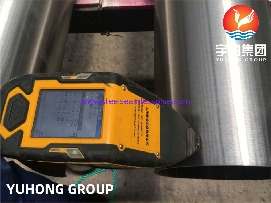 ASTM B165 UNS N04400 화학 및 산업용 모넬 400 니켈 합금 파이프