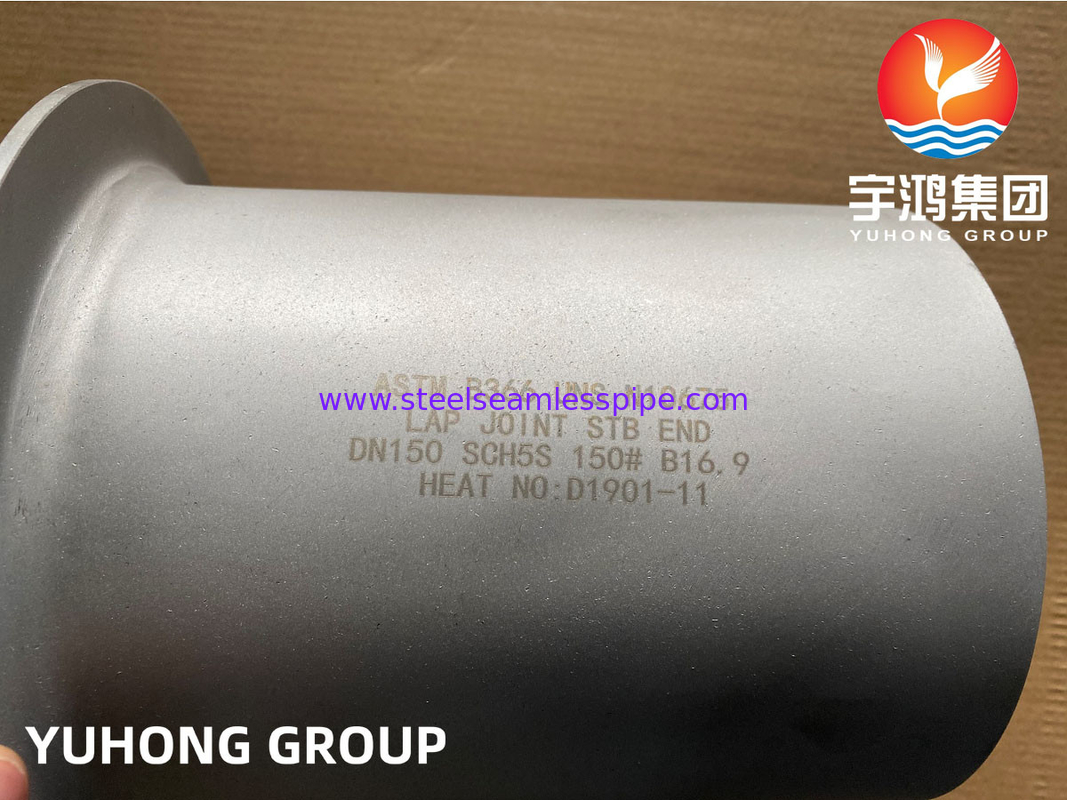 랩 합성 스터브 끝 Hastelloy B3 니켈 합금 Buttweld 부착 ASTM B366 UNS N10675
