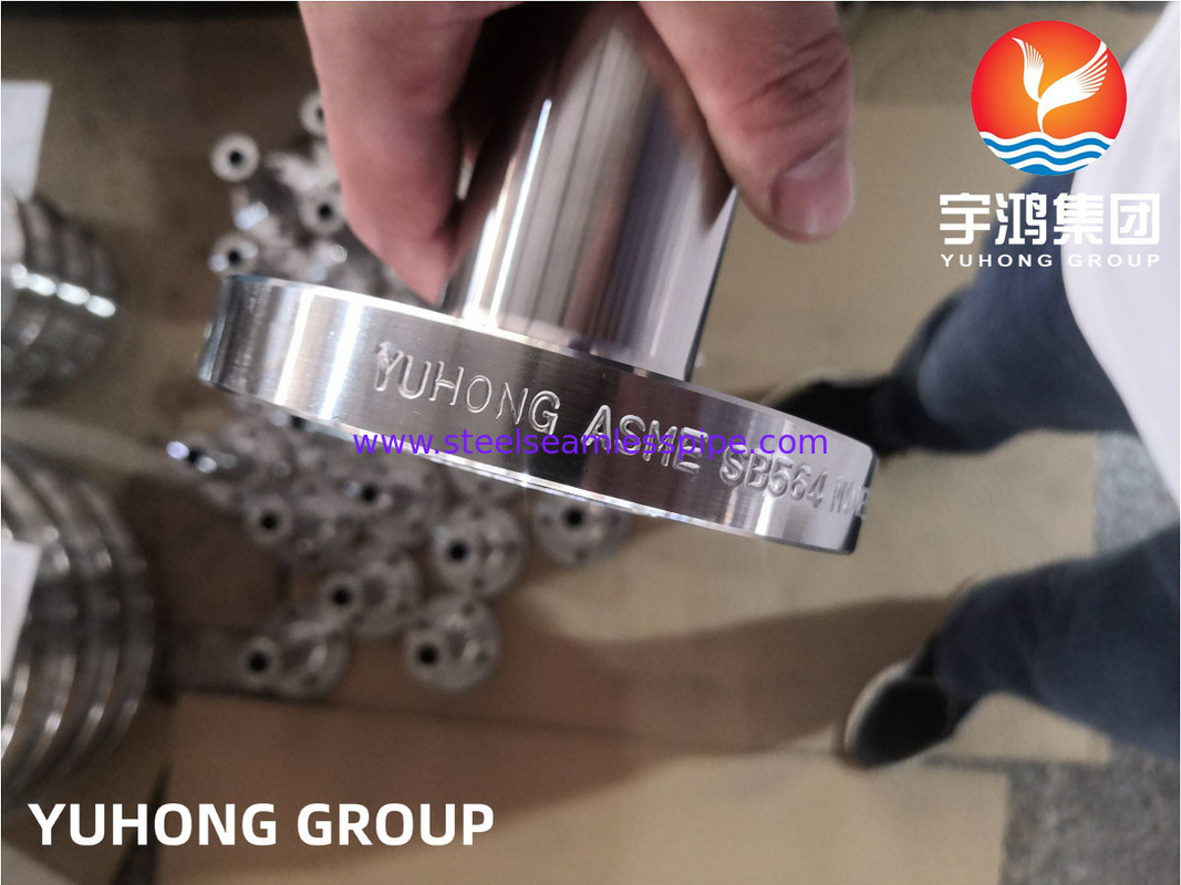 ASME SB564 Monel 400 (UNS N04400, 2.4360) 니켈 합금 긴 용접 목 플랜지