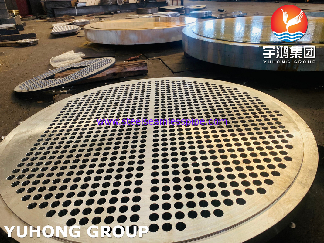 열교환기 떠있는 튜브 시트, 스테인리스 스틸, ASTM A182 / ASME SA182 F304 / 304L, SUS304, 1.4301, 08X18H10