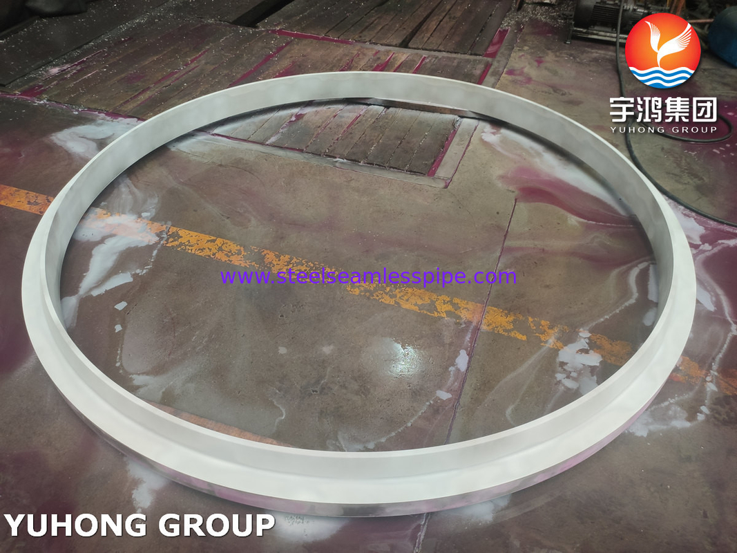 ASTM A182 F321 (UNS S32100) 발조 스테인레스 스틸 웰드 넥 플랜지, 높이 올려진 얼굴