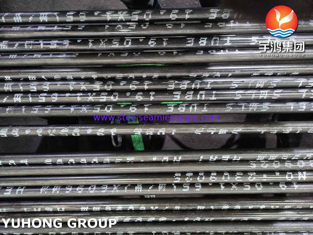 보일러 튜브, ASTM A213 T5, 1.7362, K41545 석유 및 가스 공장에 대한 매듭없는 합금강 파이프