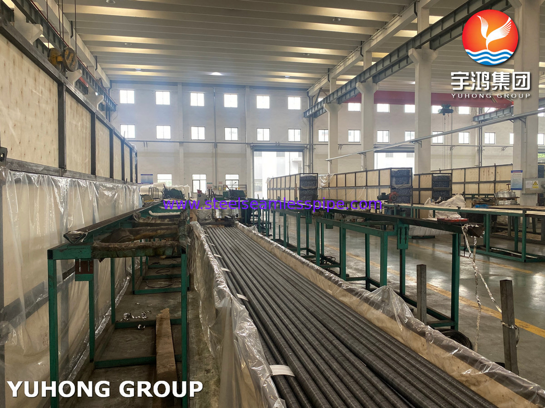 ASME SA210 GR.A1 베이스 튜브 Al1060 G-Fin 튜브 OD 16-63mm (석유화학 히터용)