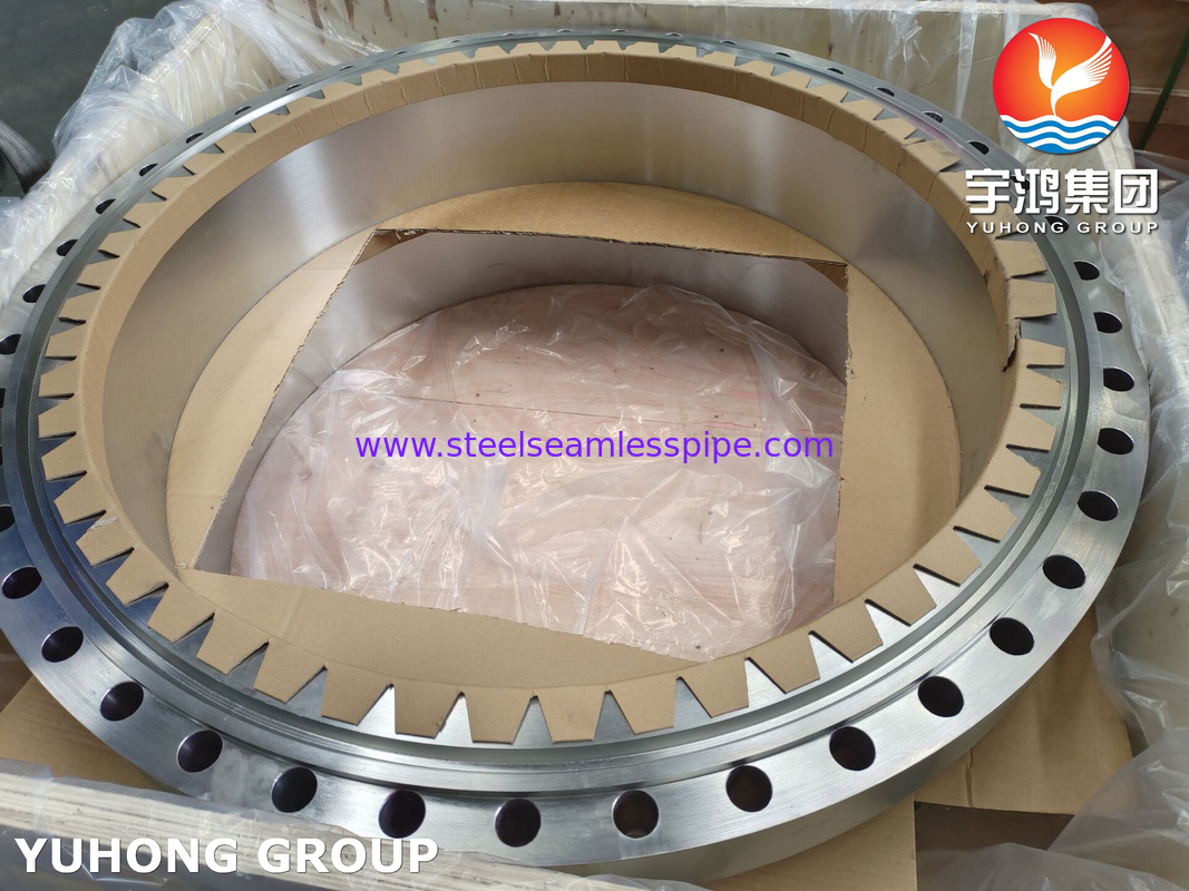 스테인리스 스틸 웰드 넥 RTJ 플랜지 ASME B16.5 ASTM A182 F310 WNRTJ 플랜지