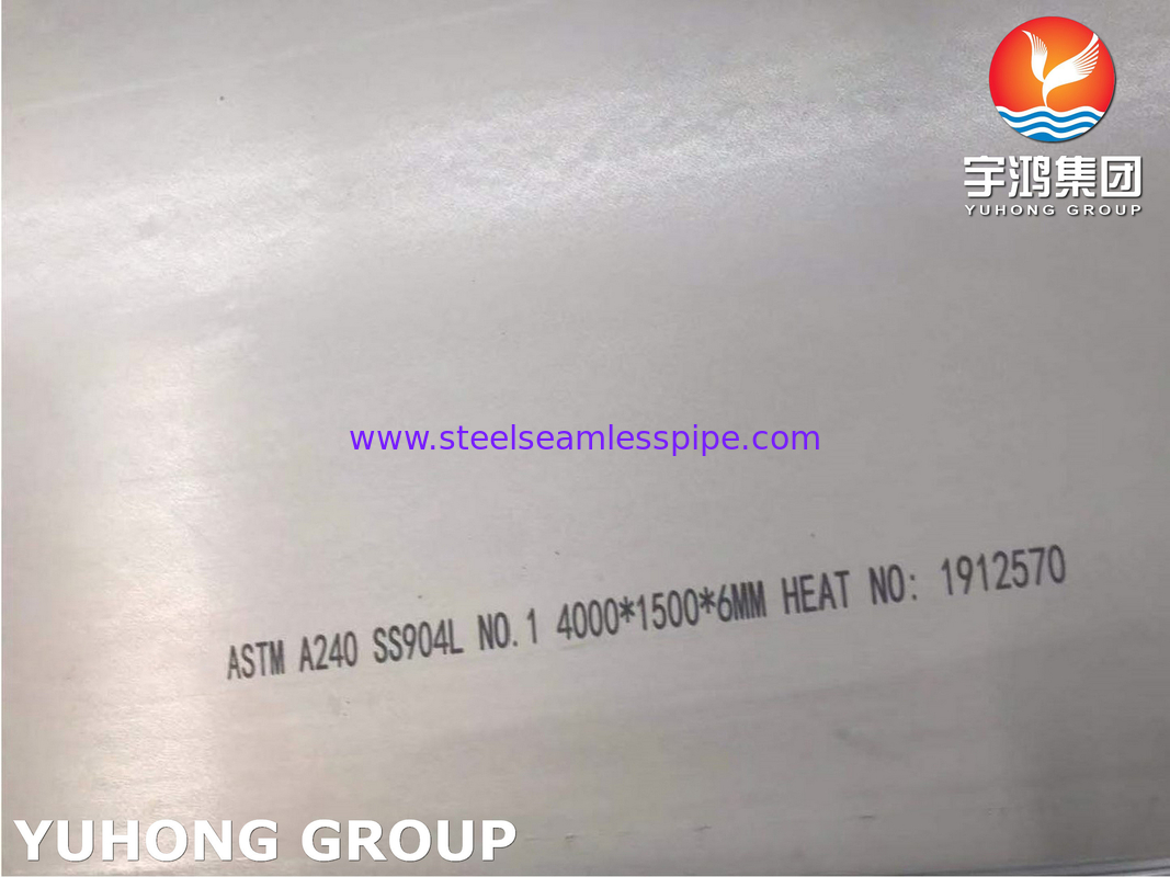 ASTM A240 스테인리스 스틸 904L 판, 스트레스 경식 균열에 높은 저항성