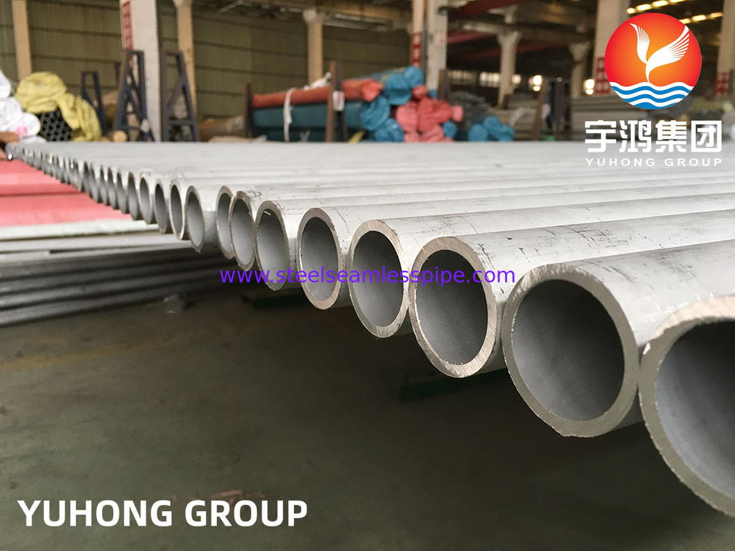 ASTM A312 ASME SA312 스테인리스 스틸 무선 파이프 화학 산업 응용 ABS BV DNV GL LR CCS KR