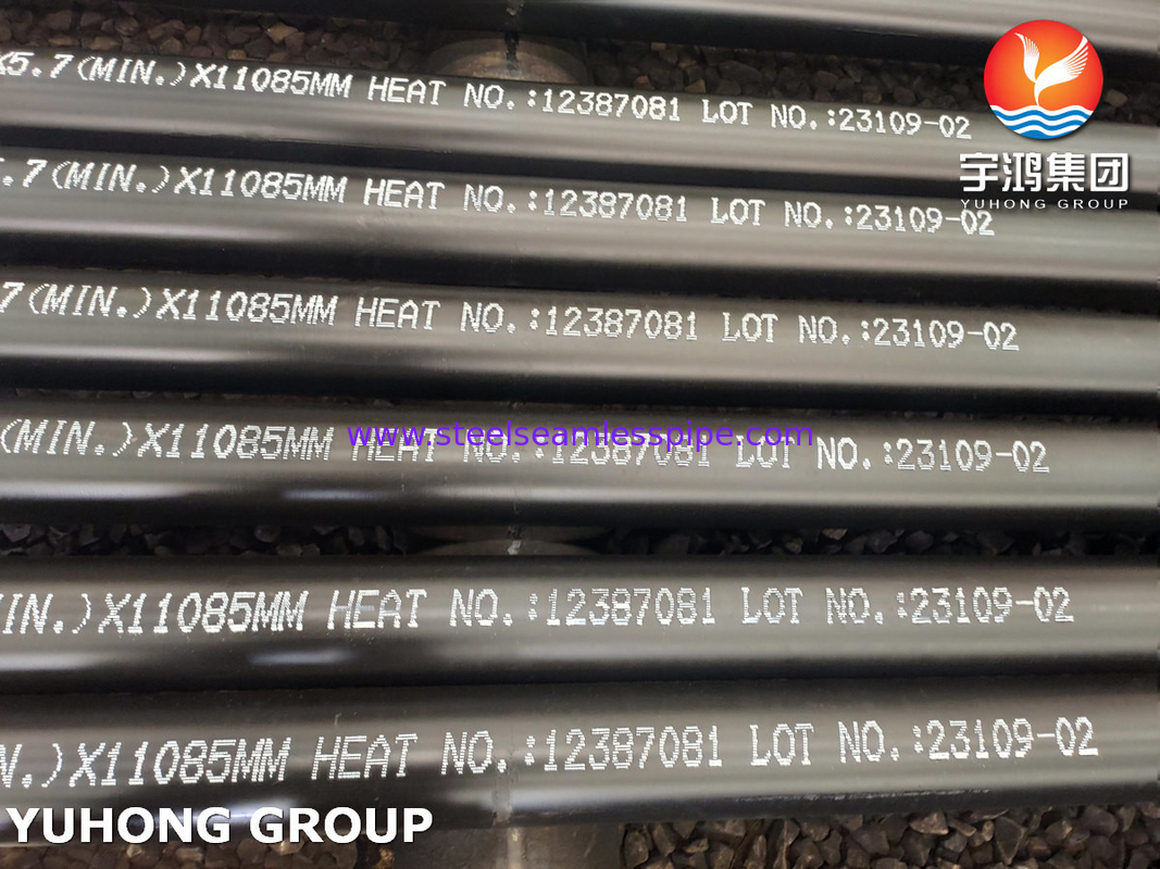 ASME SA213 T9 T11 T22 T91 소화 오븐 튜브용 합금 강철 톱니 없는 튜브