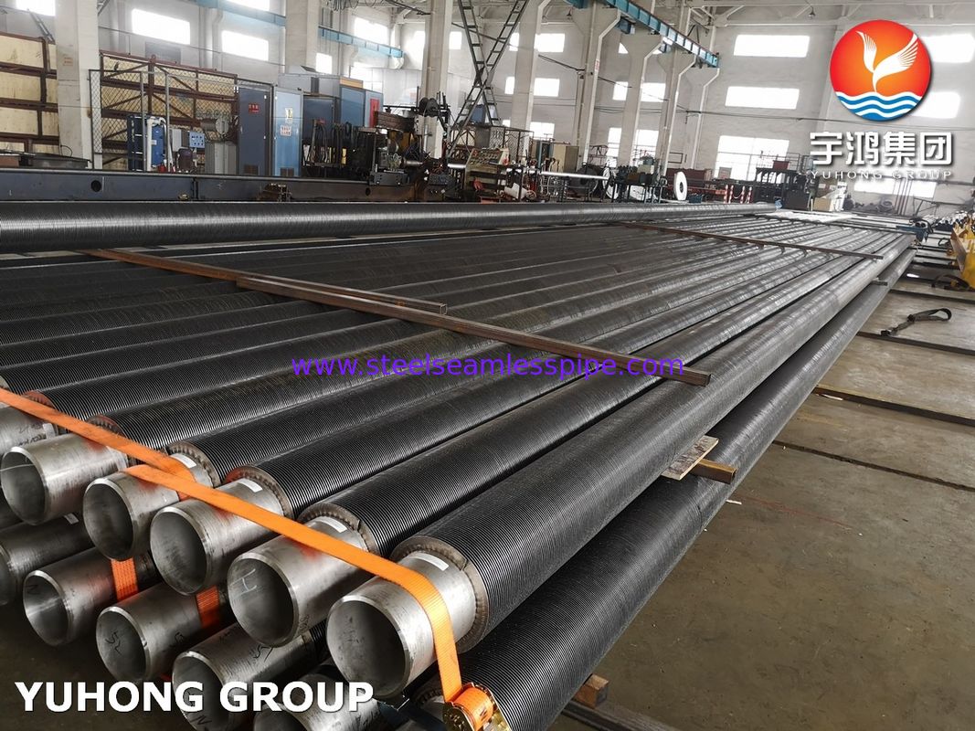 고효율 열전달 및 소형 열교환을 위한 스테인리스강 HFW 나선형 용접 핀 튜브