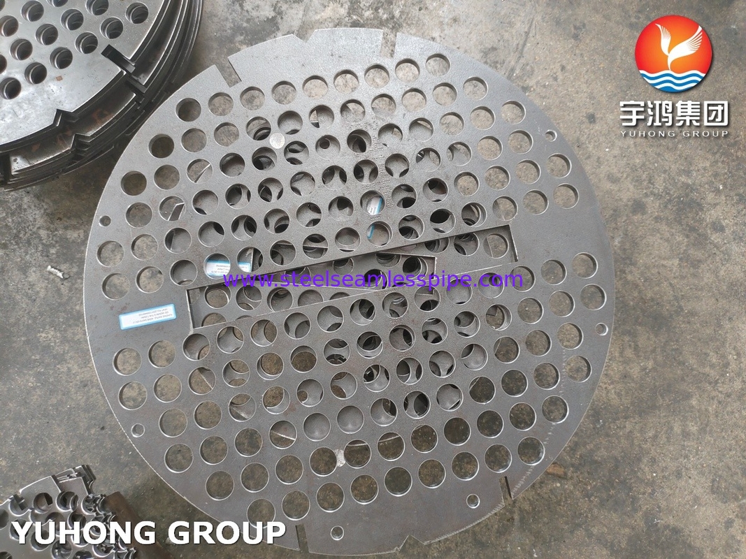 ASME SA516 Gr.70 스틸 바플 플레이트 보일러 및 압력 용기 지원 플레이트