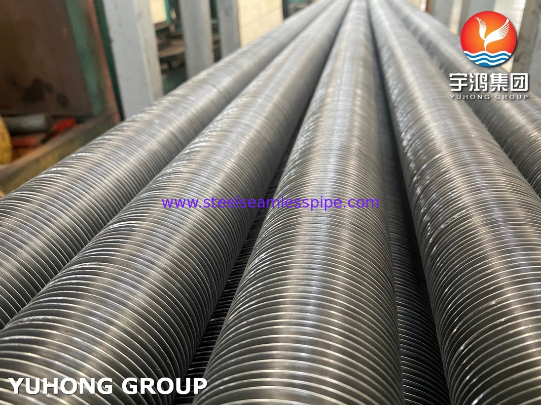 고주파 용접 ASTM A106 Gr.B 가열기용 탄소 강철 핀 파이프