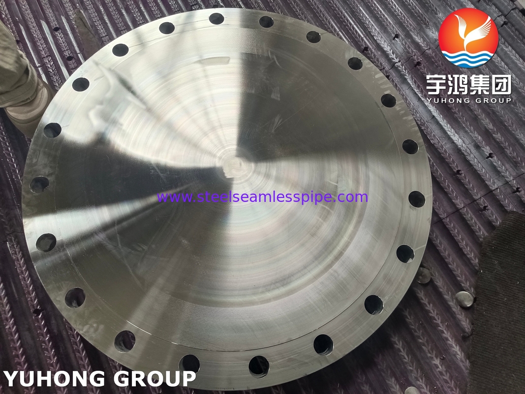 ASTM A182 F304L 스테인리스 스틸 플랜지 ASME B16.5 가공 블라인드 플랜지 BLRF