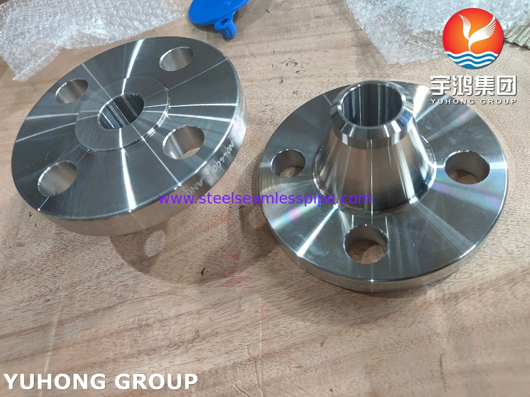 ASTM B564 UNS N04400 / Monel 400 웰드 넥 플랜지 ASME B16.5 WNRF 플랜지