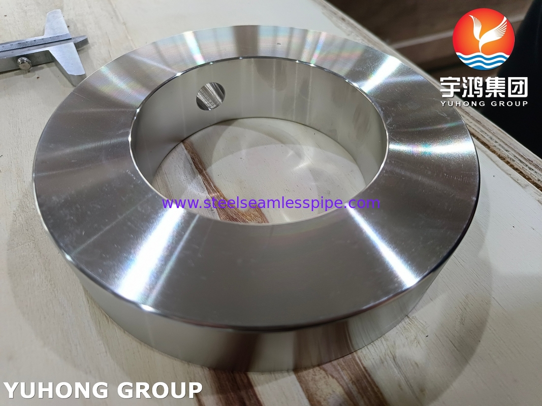 ASTM A182 F55 / UNS S32760 듀플렉스 스틸 피팅 ASME B16.5 피출 반지 방울 반지