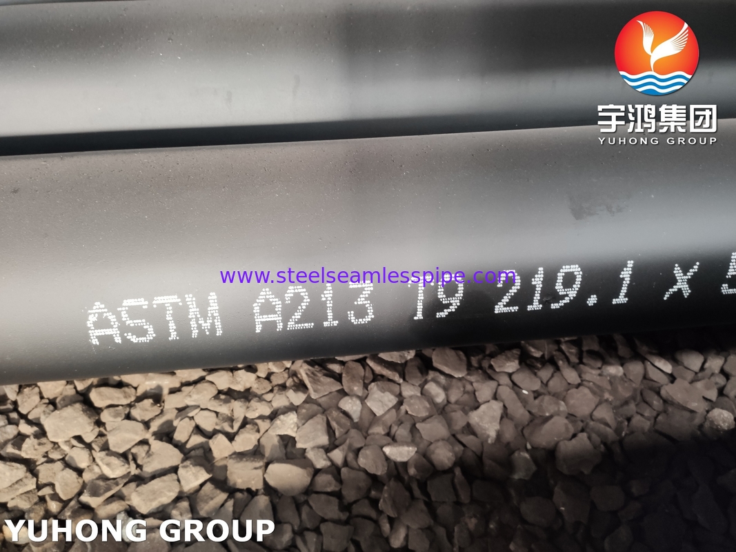 ASME SA213 / ASTM A213 T9 보일러 슈퍼 히터 및 열 교환기 용 합금 철강 튜브