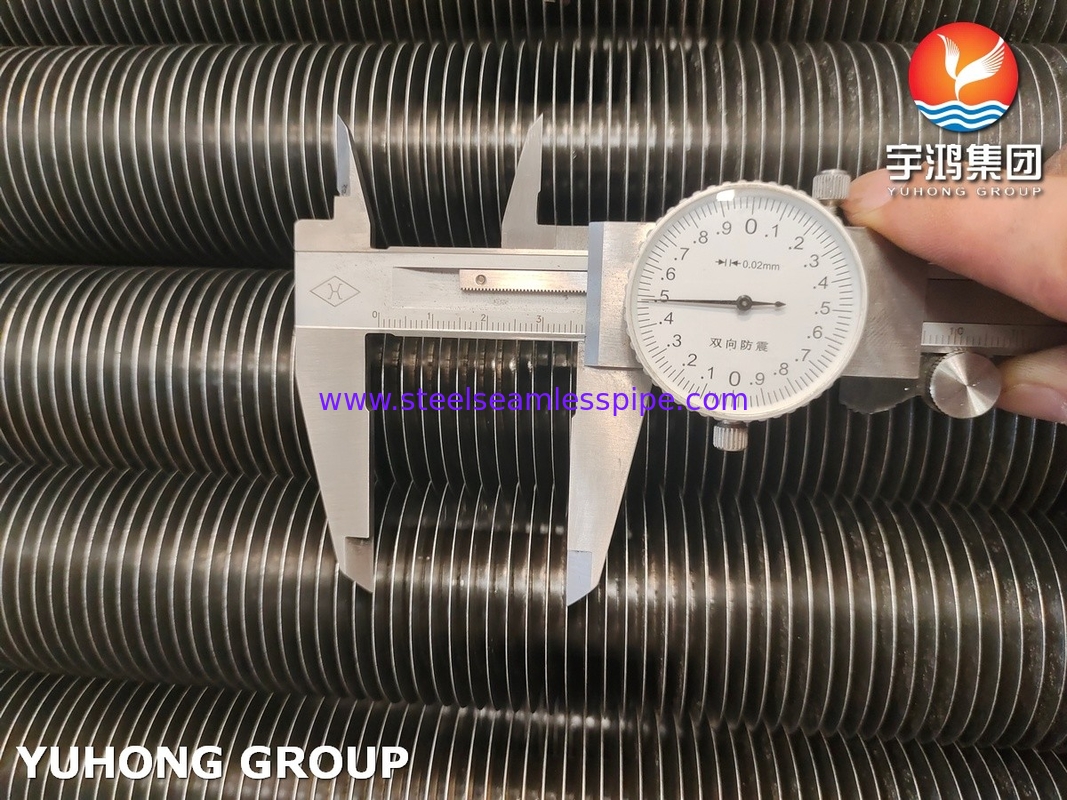ASME SA179 알루미늄 1060 내장 핀 튜브 G형 핀 콘덴서, 냉각 시스템