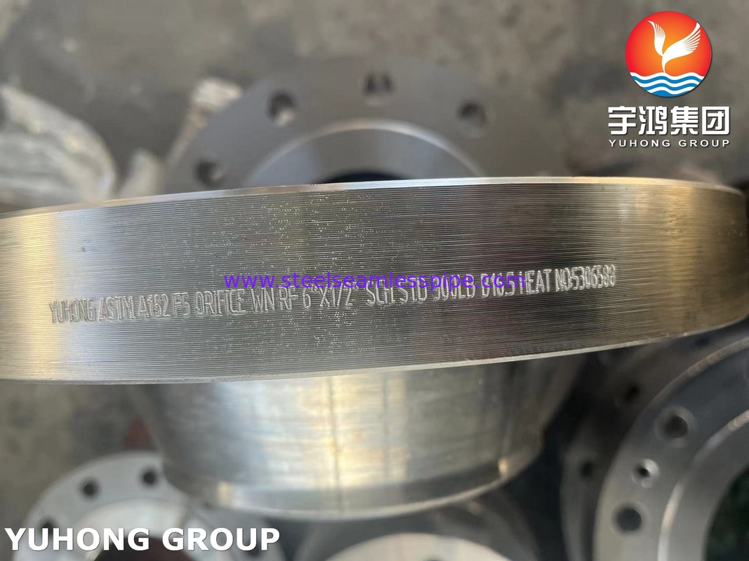 ASTM A182 F5 합금강 가조 용접 목 WN 플랜지 RF B16.5