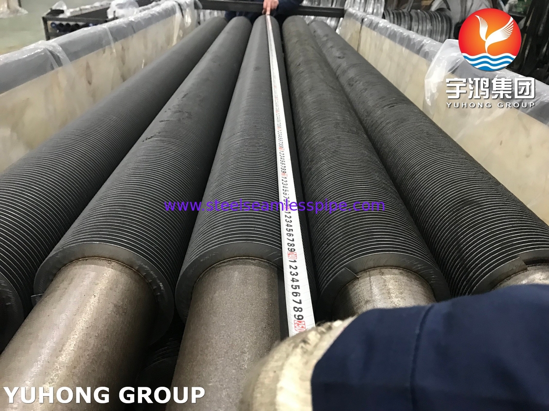 ASTM A213 T9 금속 스틸 HFW 핀 튜브 에코노마이저 고압 상황