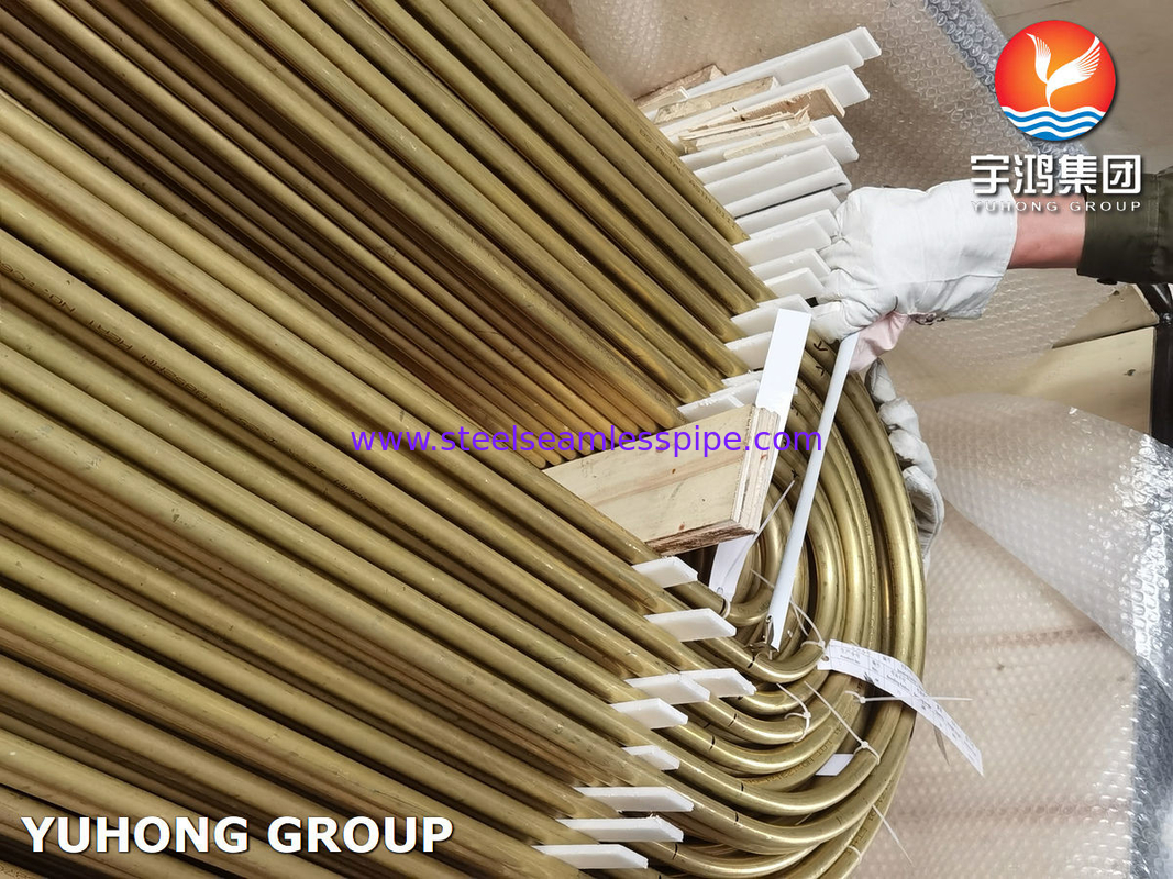 ASTM B395 / ASME SB395 C68700 열 교환기 용 구리 합금 튜브