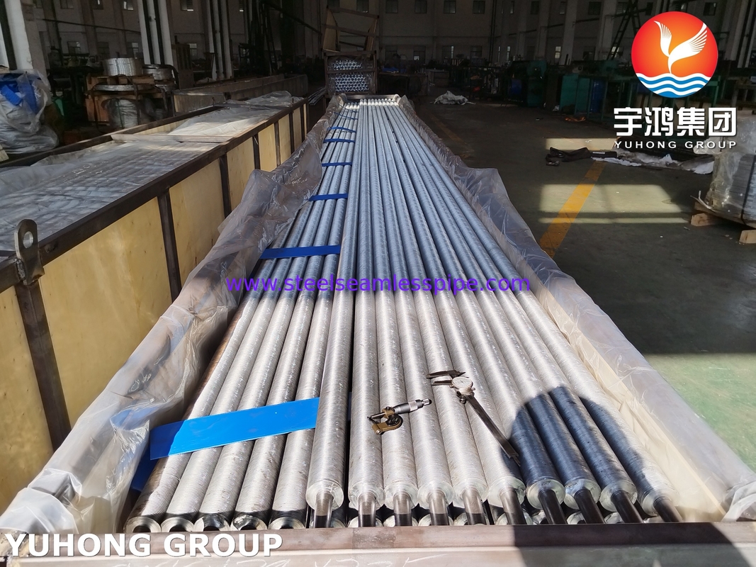 ASTM A213 T5 콘덴서 증발기용 G형 핀 튜브