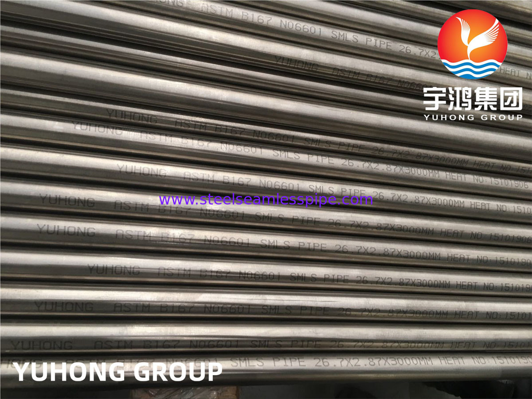 ASTM B167 인코넬 690 N06690 증기 발전기 열 전달을 위한 무선 파이프