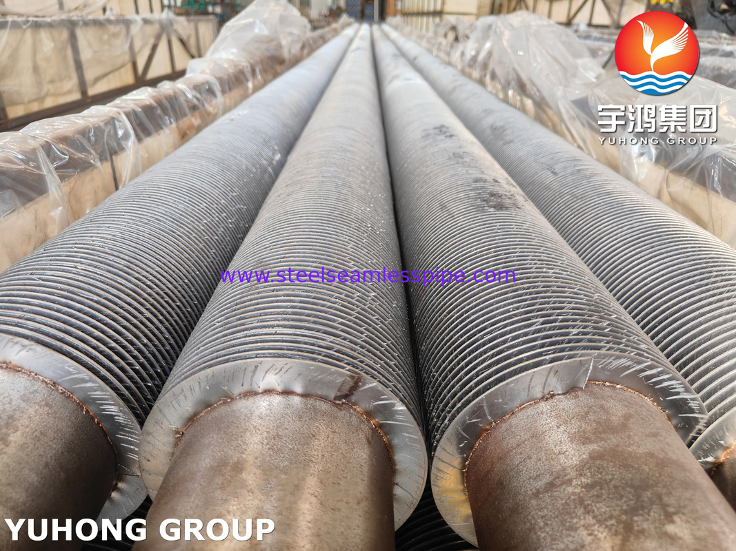 ASTM A335 P22 페리틱 알로이 스틸 고주파 용접 핀 튜브 열 전달