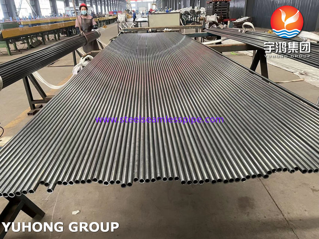 스테인레스 스틸 무선 튜브 a268 405 tp409 tp410 tp430 tp439 밝은 앙일 열 교환기 히터 응용 프로그램