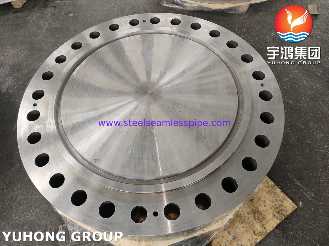 ASTM A105/ASME SA105 탄소 강철 긴 용접 목 플랜지, B16.5 LWNRF 플랜지