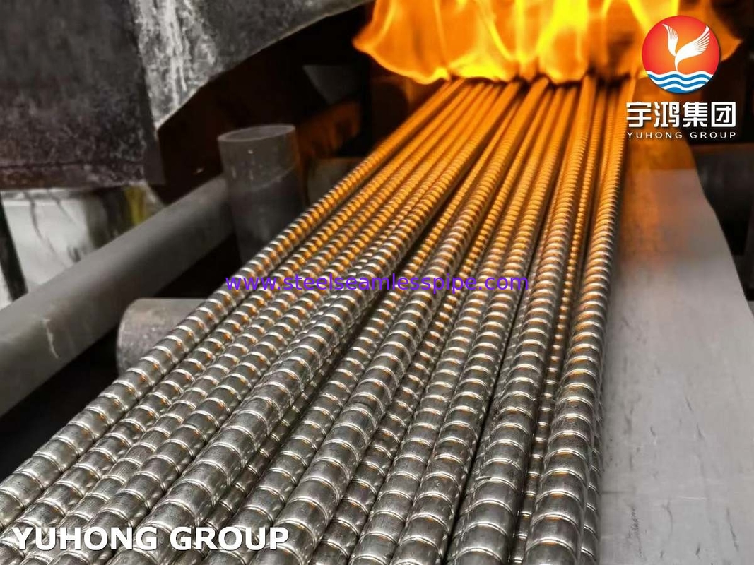 ASME SA312 / ASTM A312 TP310S 열 교환기용 유류 핀 튜브