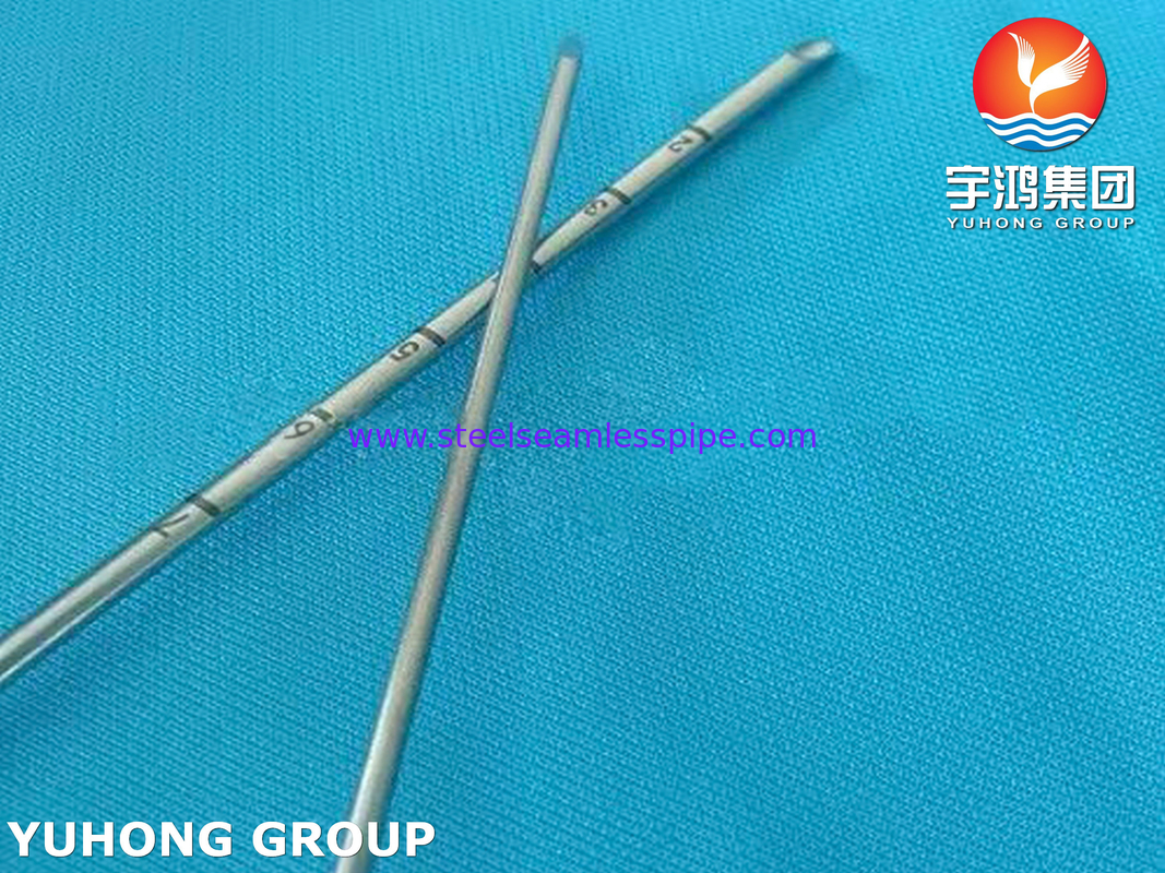 SUS304 ISO9626 20G 스테인리스 스틸 바이오피스 바늘 튜브 조직 샘플 추출 0.9 * 0.15MM