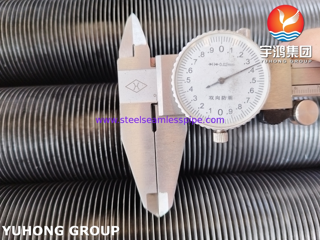 ASTM A213 T5 알로이 1060 핀 스트립 핀 튜브를 가진 합금 강철 튜브