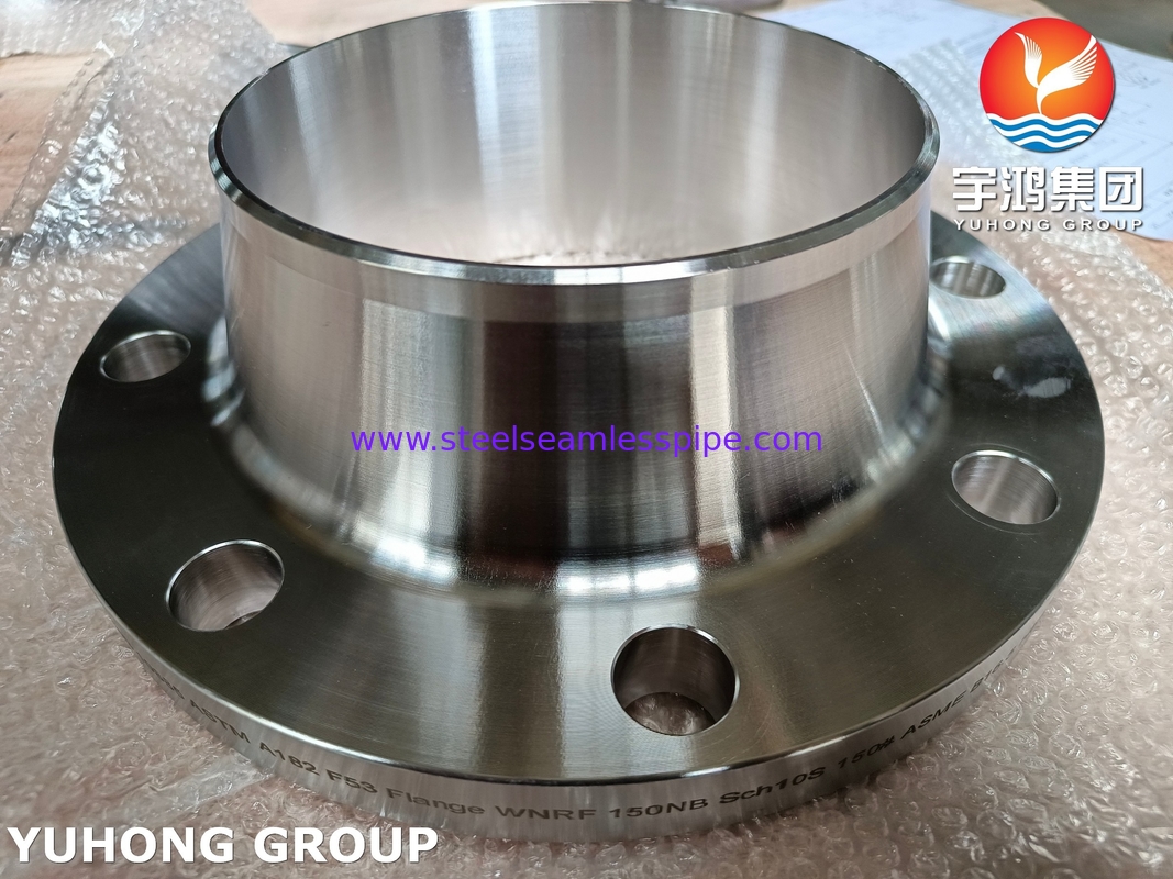 슈퍼 듀플렉스 2507 플랜지 ASTM A182 F53 UNS S32750 슈퍼 듀플렉스 웰드 넥 플랜지