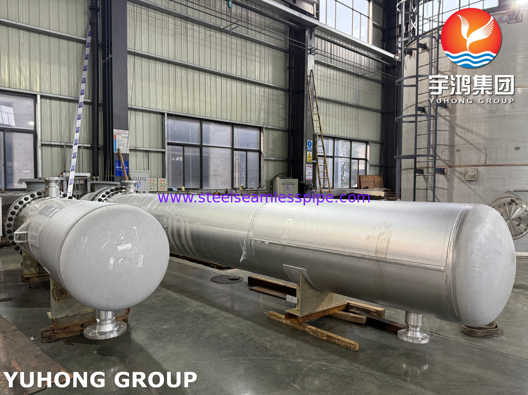 Shell And Tube Heat Exchanger Floating Head Type For Tail Gas Heater ASME U STAMP
