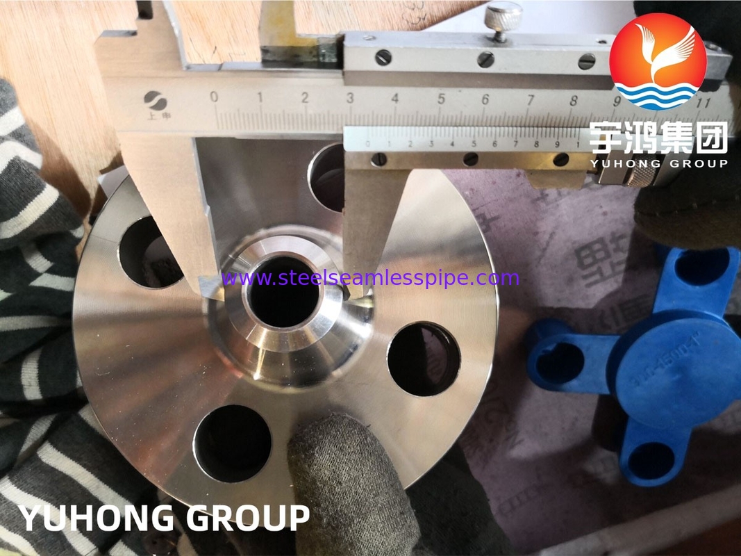 인코넬 600 (합금 600, UNS N06600) 니켈 합금 플랜지, ASTM B564 / ASME SA564, 용접 넥 레이즈드 페이스 (WNRF)